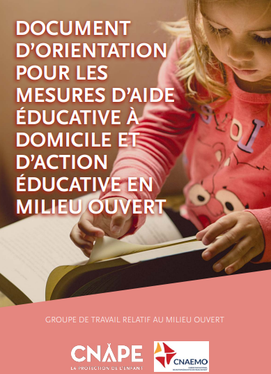 Document d'orientation pour les mesures d'aide éducative à domicile et d'action éducative en milieu ouvert